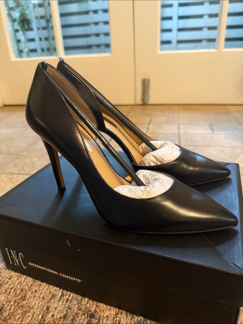 INC International Concepts Women’s heels in black